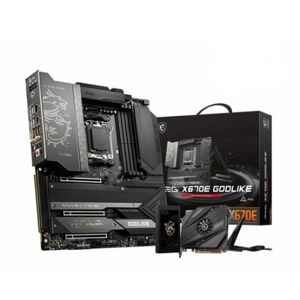 MSI MEG X670E GODLIKE AMD X670 Presa di corrente AM5 ATX esteso (7D68-005R)