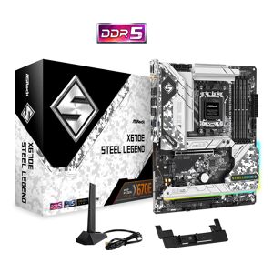 ASRock Scheda madre  X670E Steel Legend AMD X670 Presa di corrente AM5 ATX [X670E STEEL LEGEND]