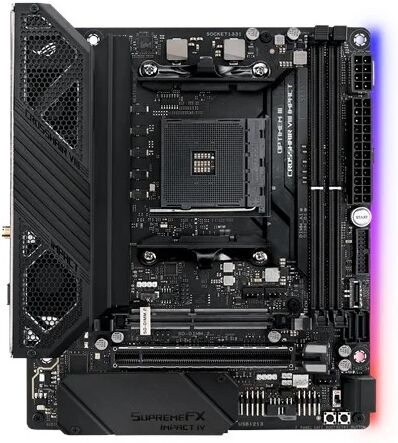 Asus Scheda madre  ROG Crosshair VIII Impact AMD X570 Socket AM4 Mini DTX [90MB11Q0-M0EAY0]