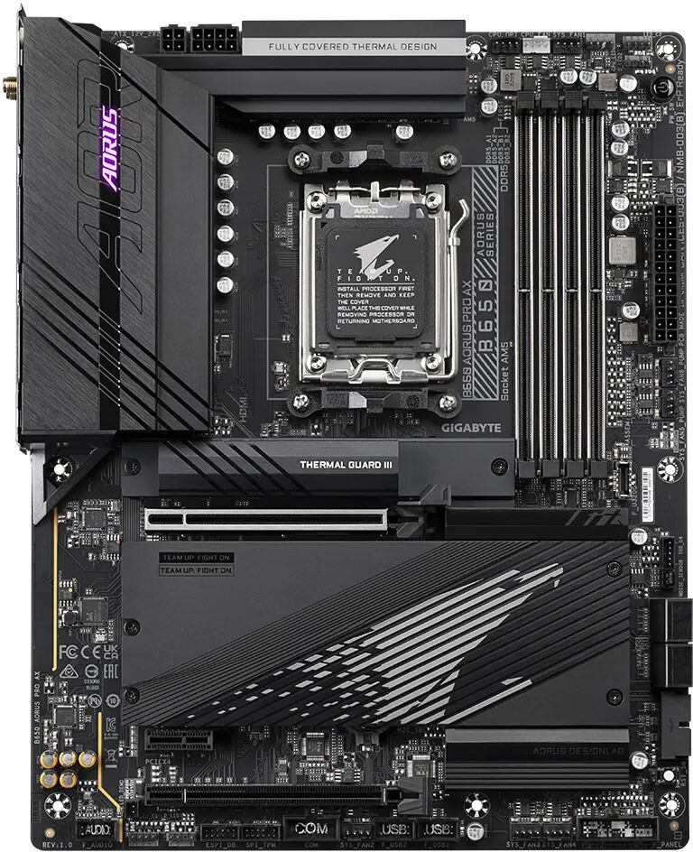 Gigabyte B650 AORUS PRO AX scheda madre AMD Presa di corrente AM5 ATX [B650 AX]