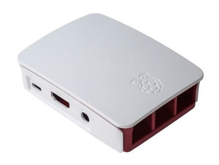Raspberry Pi Case per   serie Official Rosso, Bianco (256), TZT 241 AAA-01