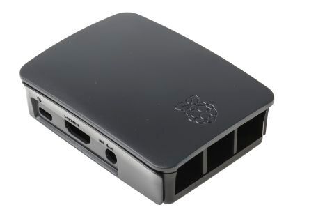 Raspberry Pi Case per   serie Official Nero, Grigio, TZT 241 AAB-01