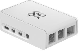 Okdo Case per Raspberry Pi  serie Pi 4 Slide Bianco, ASM-1900138-11