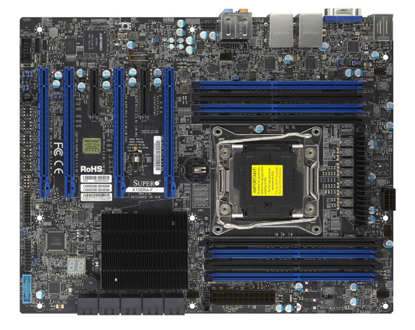 Supermicro X10SRA-F Intel C612 LGA 2011 (Socket R) ATX