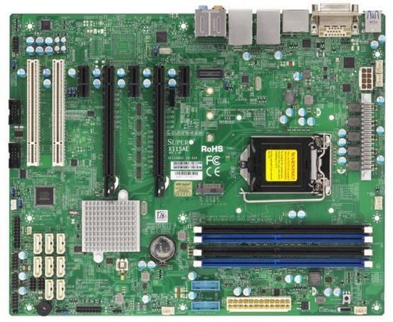 Supermicro X11SAE Intel C236 LGA 1151 (Socket H4) ATX server/workstation motherboard