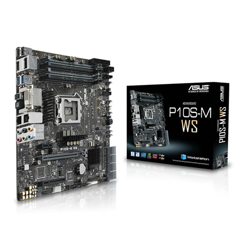 Asus P10S-M WS Intel C236 LGA 1151 (Presa H4) micro ATX