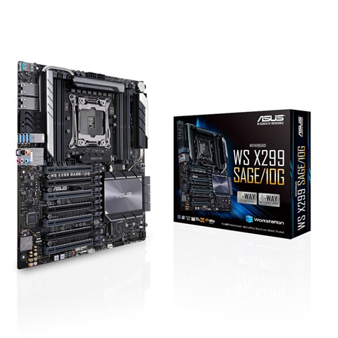 Asus WS X299 SAGE/10G Intel X299 LGA 2066 (Socket R4) CEB