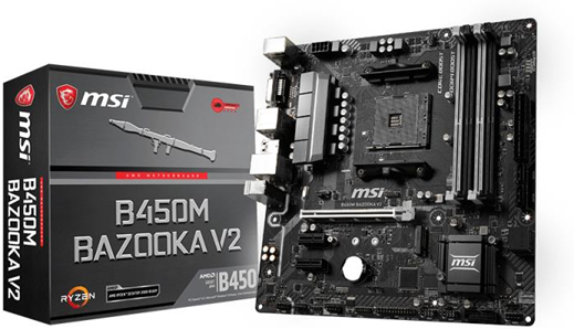 MSI B450M Bazooka V2 Presa AM4 ATX AMD B450