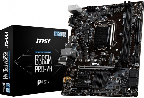 MSI B365M PRO-VH scheda madre Intel B365 LGA 1151 (Presa H4) micro ATX