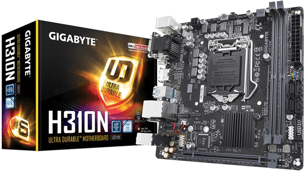 Gigabyte H310N scheda madre LGA 1151 (Presa H4) Intel H310 Mini ITX