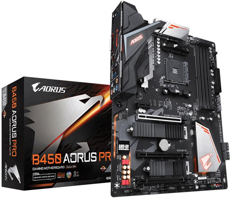 Gigabyte B450 AORUS PRO (rev. 1.0) Presa AM4 ATX AMD B450