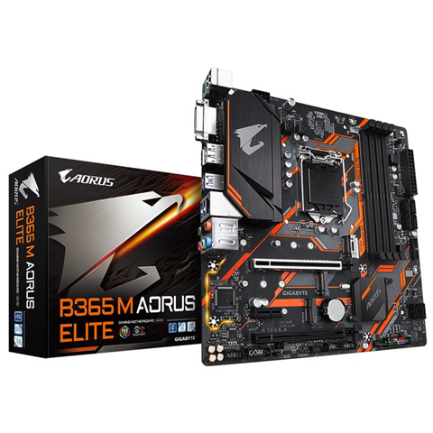 Gigabyte B365 M AORUS ELITE scheda madre Intel B365 LGA 1151 (Presa H4) micro ATX