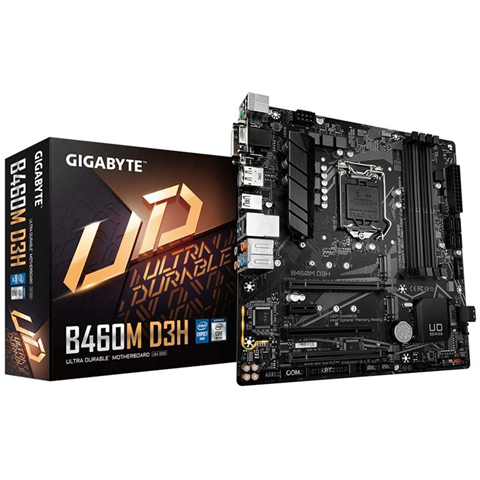 Gigabyte B460M D3H scheda madre Intel B460 Express LGA 1200 micro ATX