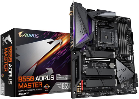 Gigabyte B550 Aorus Master AMD B550 Presa AM4 ATX