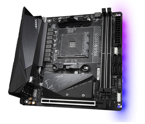 Gigabyte B550I AORUS PRO AX Presa AM4 mini ITX AMD B550