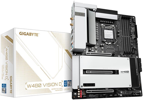 Gigabyte W480 VISION D scheda madre Intel W480 Express LGA 1200 ATX