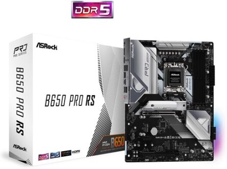 ASRock B650 Pro RS AMD B650 Presa di corrente AM5 ATX (90-MXBL10-A0UAYZ)