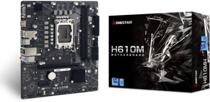 Biostar H610MH scheda madre Intel H610 LGA 1700 micro ATX (H610MH)