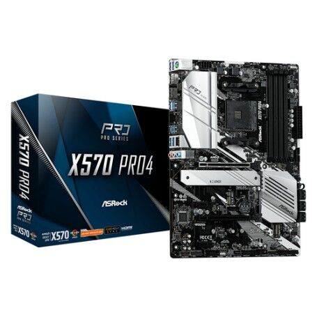 ASRock X570 Pro4 AMD X570 Presa AM4 ATX (90-MXBAT0-A0UAYZ)