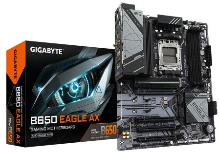 Gigabyte B650 EAGLE AX scheda madre AMD B650 Presa di corrente AM5 ATX (9MB65EGX-00-10)