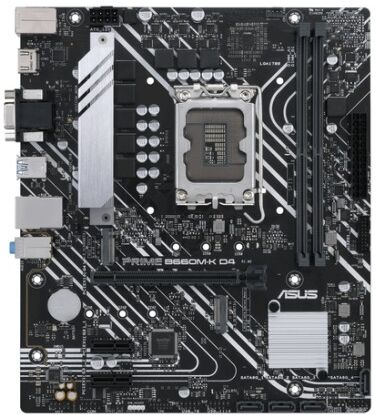 Asus PRIME B660M-K D4 Intel B660 LGA 1700 micro ATX (90MB1950-M0EAY0)