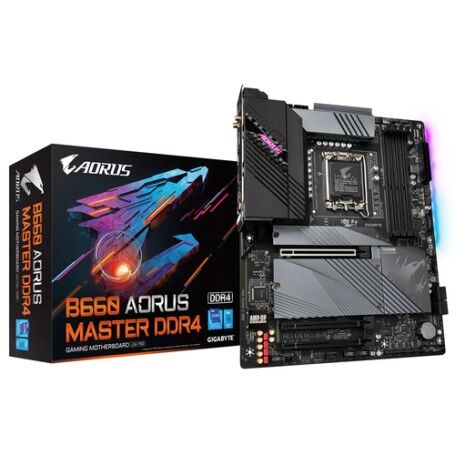 Gigabyte B660 AORUS MASTER DDR4 Intel B660 LGA 1700 ATX (B660 A MASTER DDR4)