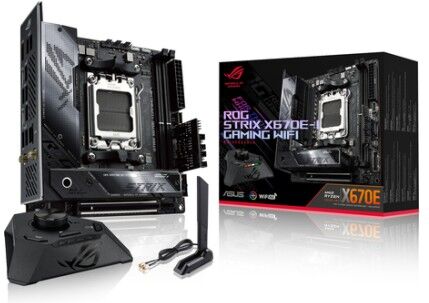 Asus ROG STRIX X670E-I GAMING WIFI AMD X670 Presa di corrente AM5 mini ITX (90MB1B70-M0EAY0)