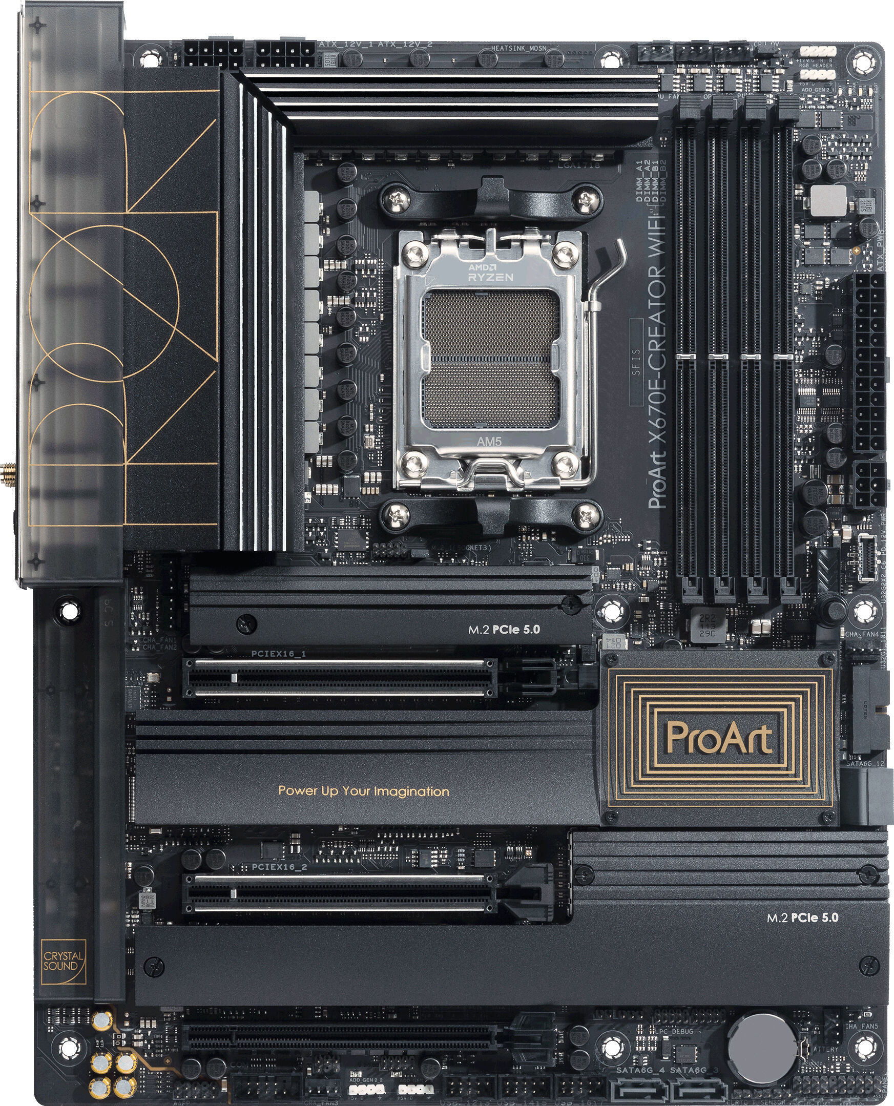 Asus Scheda madre  ProArt X670E-CREATOR WIFI AMD X670 Presa di corrente AM5 ATX [90MB1B90-M0EAY0]