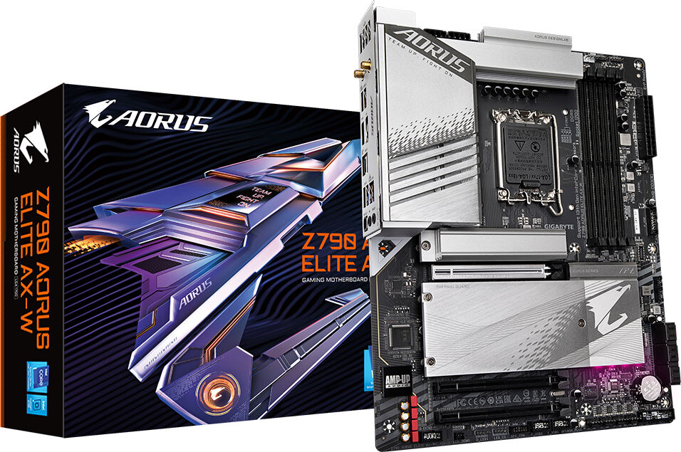 Gigabyte Z790 AORUS ELITE AX-W scheda madre Intel Express LGA 1700 ATX [Z790 AX-]