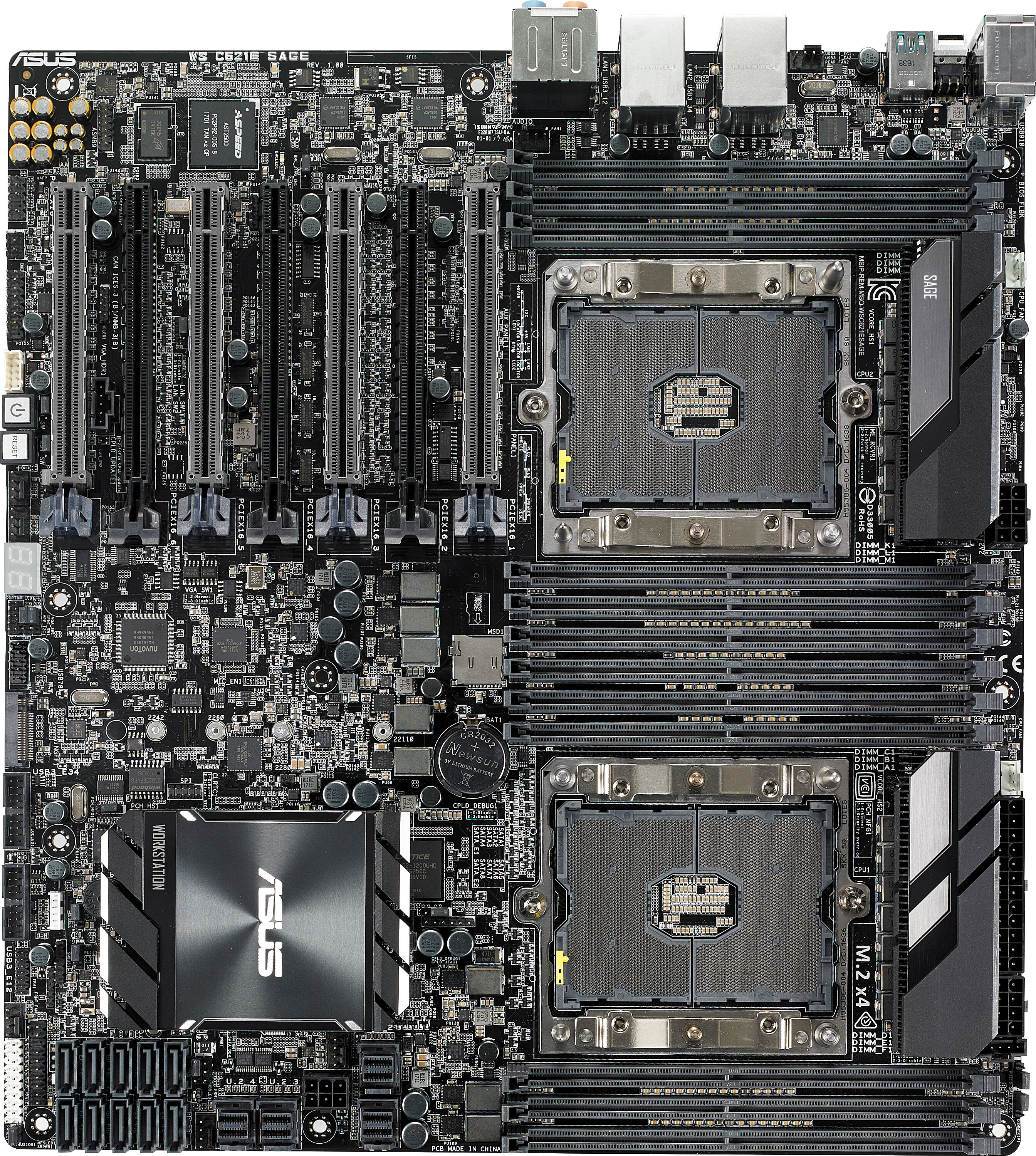 Asus Scheda madre  WS C621E SAGE Presa elettrica P EEB Intel® C621 [90SW0020-M0EAY0]