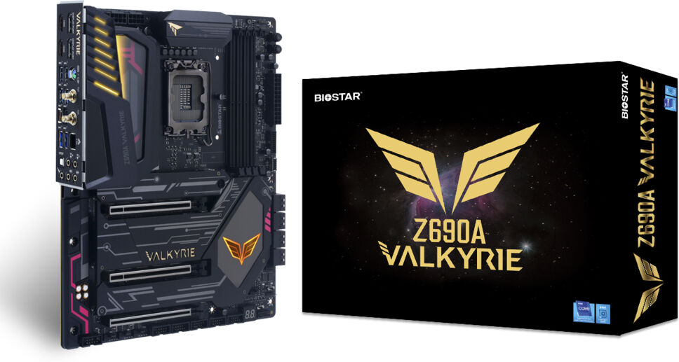 Biostar Z690A VALKYRIE scheda madre Intel Z690 LGA 1700 ATX [LGA1700 (ALDER LAKE]