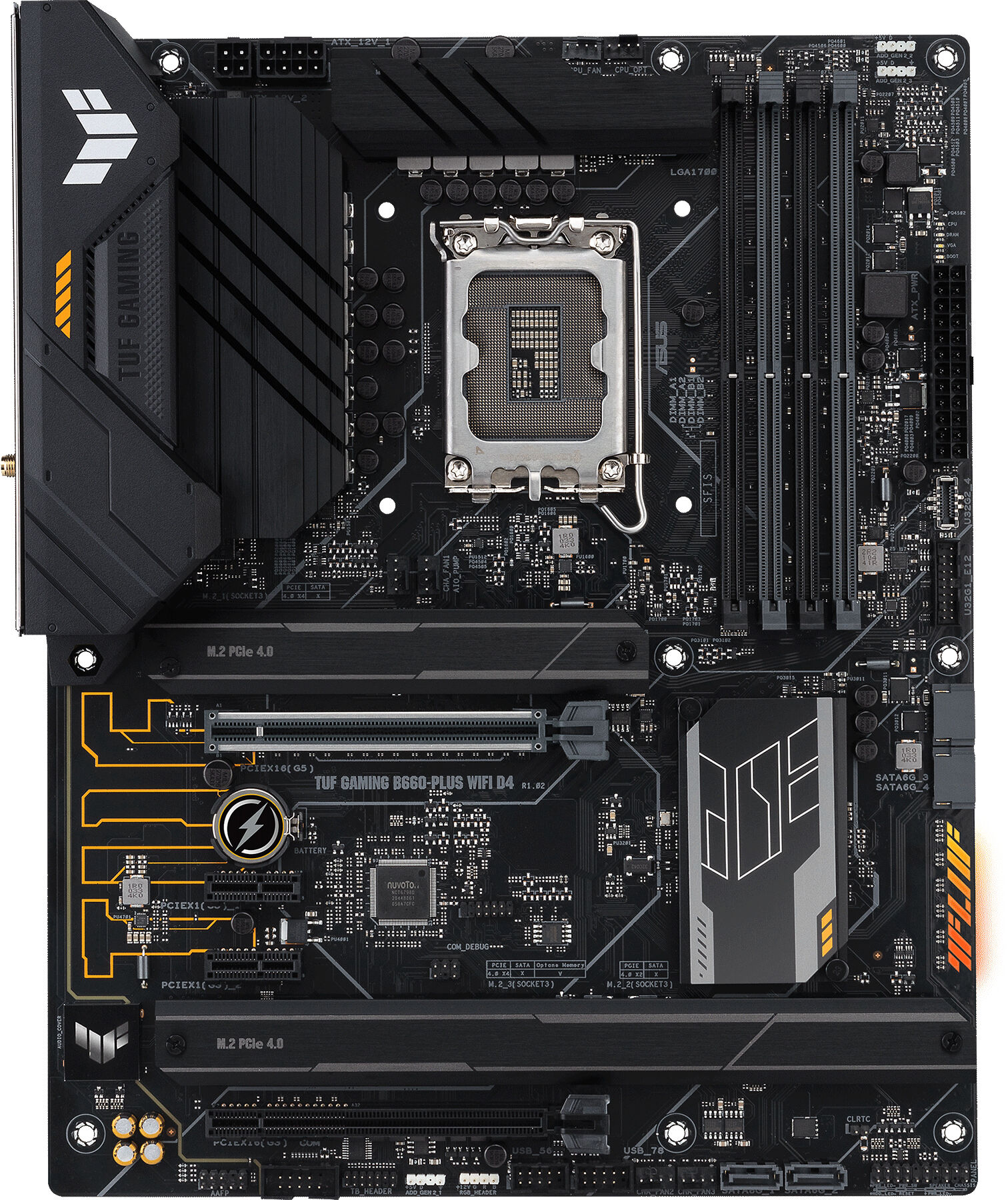 Asus Scheda madre  TUF GAMING B660-PLUS WIFI D4 Intel B660 LGA 1700 ATX