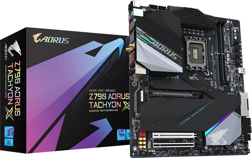 Gigabyte Z790 AORUS TACHYON X scheda madre Intel Express LGA 1700 ATX esteso [Z790 X]