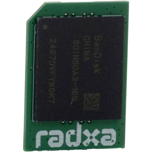 Radxa VA001-32G Besturingssysteem 32 GB Geschikt voor serie: Rock Pi