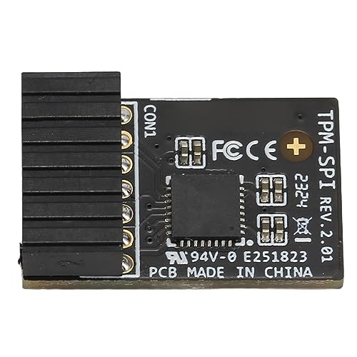 BROLEO TPM2.0 Encryptie Beveiligingsmodule 14 Pin Moederbord Accessoires TPM2.0 Module SLB 9670 Standalone voor PC voor