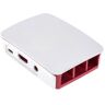 Raspberry Pi® RASPBERRY-PI3-CASE SBC-behuizing Geschikt voor model: Raspberry Pi® B+, Raspberry Pi® 2 B, Raspberry Pi® 3 B, Raspberry Pi® 3 B+ Rood, Wit