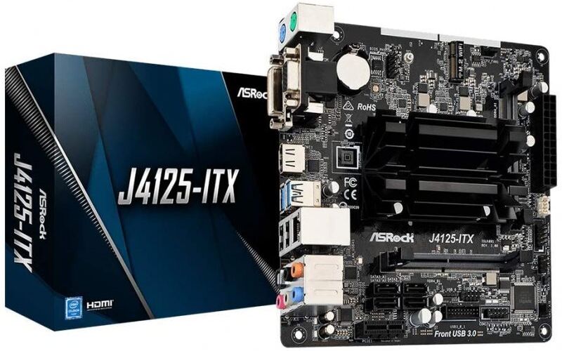 ASRock j4125-itx intel j4125