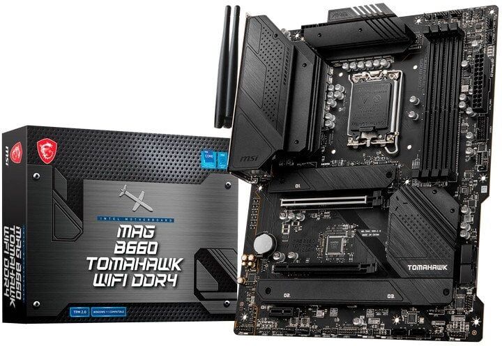 MSI mag b660 tomahawk wifi ddr4