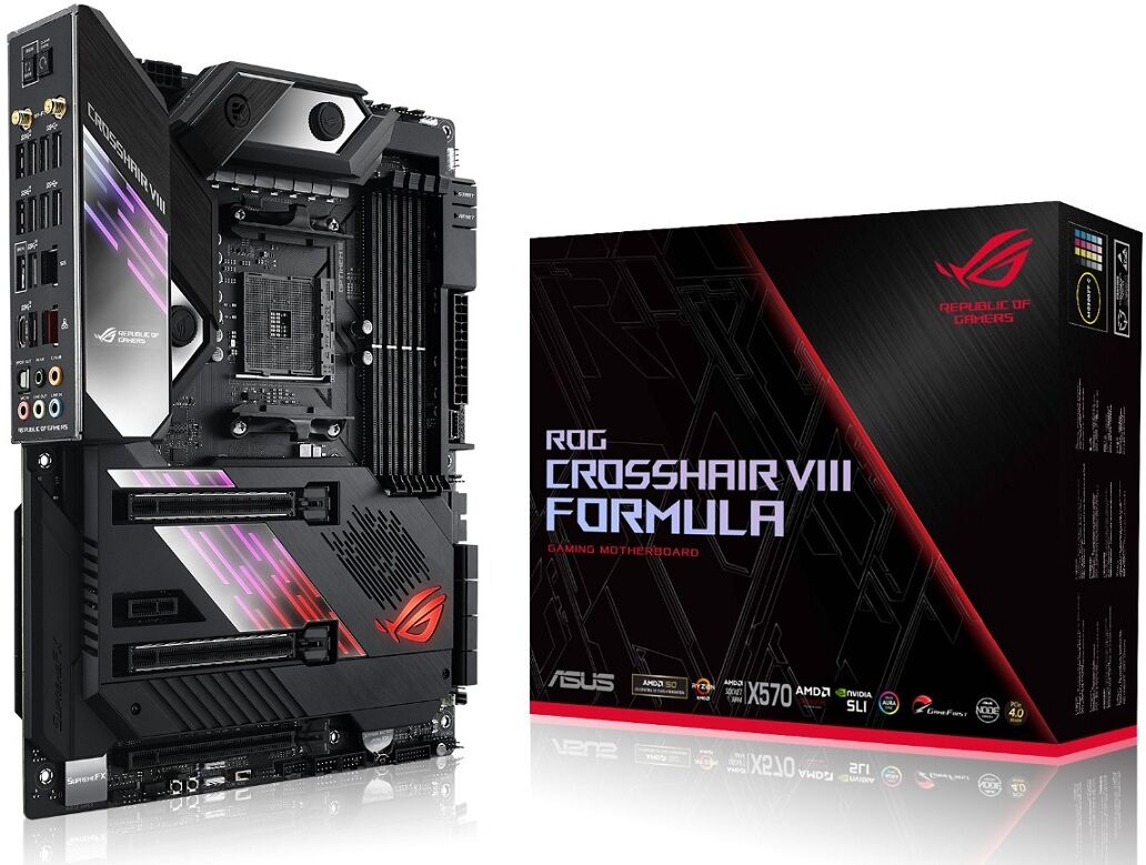 Asus Motherboard Atx Rog Crosshair Viii Formula Skt Am4 - Asus