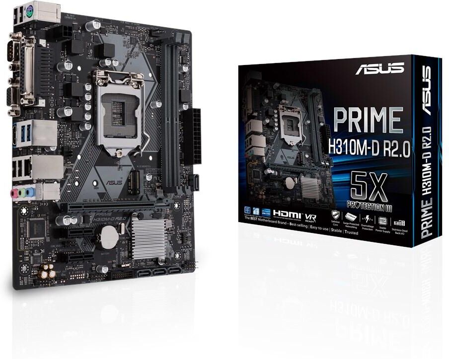 Asus Motherboard Prime H310m-d R2.0 Skt 1151 Micro Atx - Asus