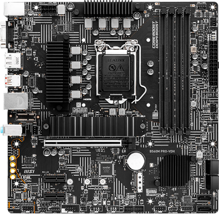 Msi Motherboard Micro-atx Msi B560m Pro-vdh