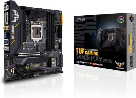 Asus Motherboard TUF GAMING B460M-PLUS (WI-FI) (Socket LGA1200 - Intel B460 - Micro-ATX)