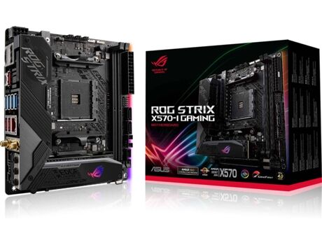 Asus Motherboard ROG STRIX X570-I GAMING (Socket AM4 - AMD X570 - Mini-ITX)