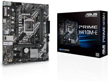 Asus Motherboard PRIME H410M-E (Socket LGA1200 - Intel H410 - Micro-ATX)