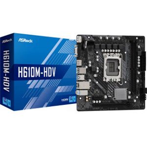 ASRock H610m-Hdv Matx Moderkort