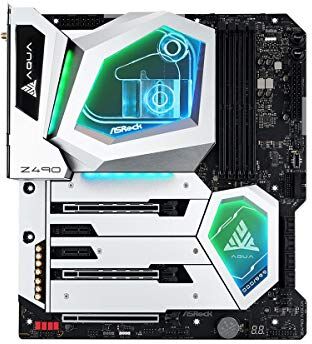 90-MXBBW0-A0UAYZ ASRock Z490 Aqua vattenkylning Intel