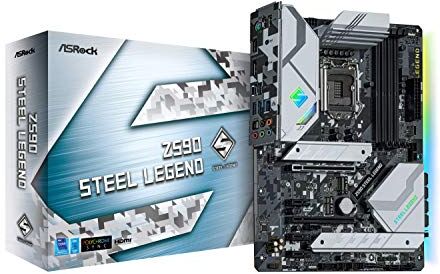 Z590 STEEL LEGEND Z590 stål LEGEND 4 DDR4 1200 ATX