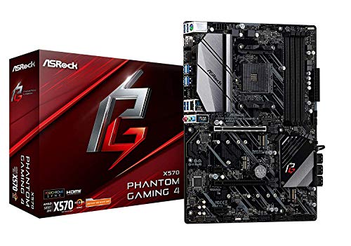 X570 Phantom Gaming 4 ASRock  ATX moderkort för AMD AM4 CPUs