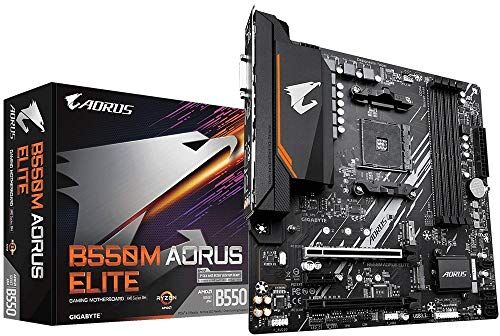 B550M AORUS ELITE GIGABYTE  MATX moderkort för AMD AM4 CPUs