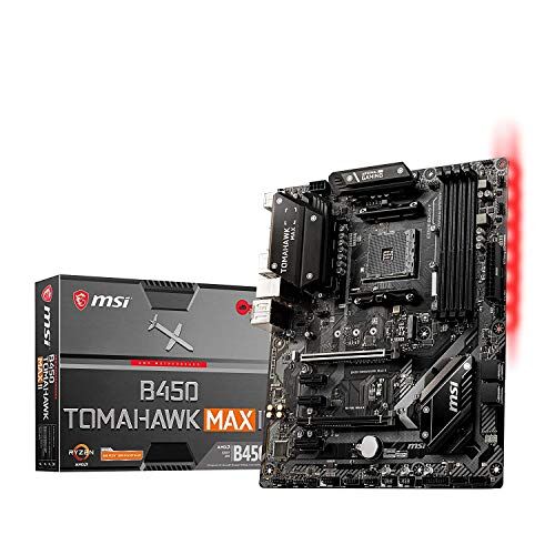 7C02-014R MSI B450 Tomahawk MAX II AMD AM4 DDR4 m.2 USB 3.2 Gen 2 HDMI ATX spelmoderkort